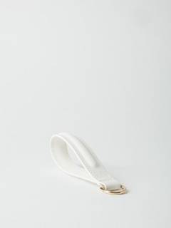 PB 0110 AB12 Key Ring: White