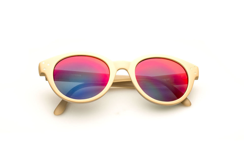 Spektre Vitesse Sunglasses: Skin/Red Mirror (VIT-C/5)