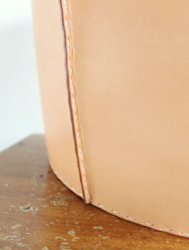 Hender Scheme Hand Sewn Bucket - natural