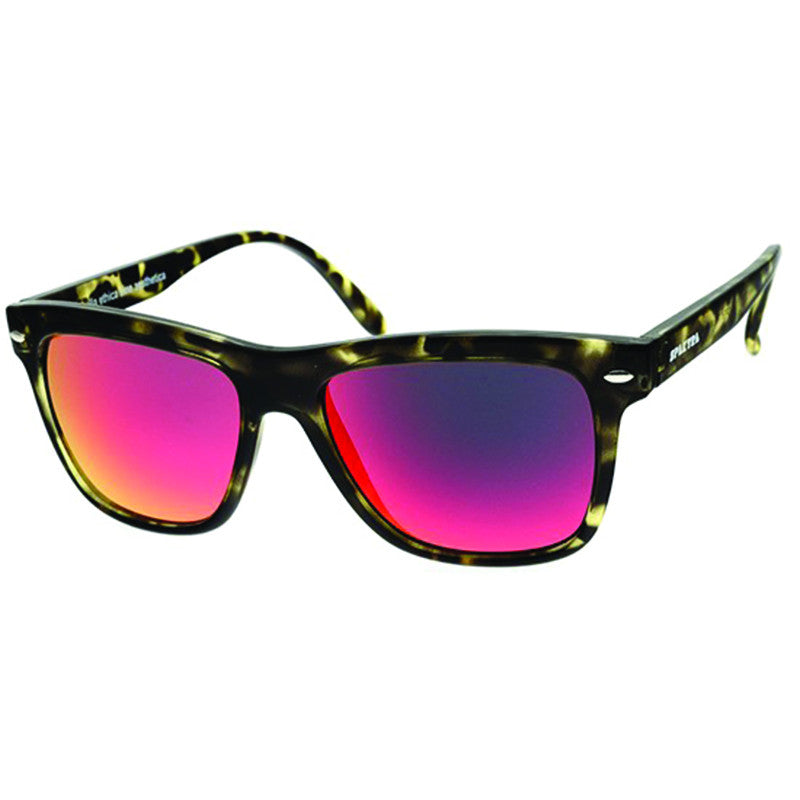 Spektre Nulla Ethica Sine Aestetica Sunglasses: Tortoise/Red Mirror (NESA-B/5)