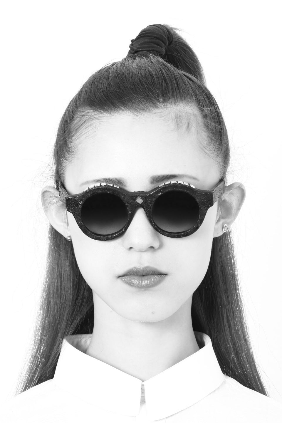 Kuboraum A1 Sunglasses - Ltd. Silver Burnt Inside Mask K0.01