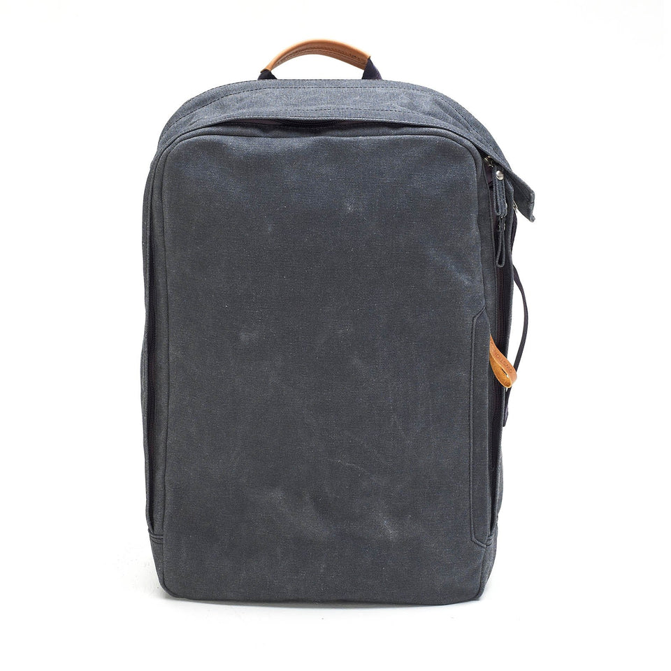 Qwstion Backpack: Washed Black
