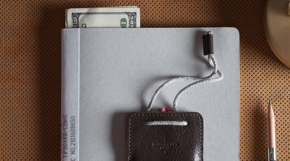 Hard Graft Draw Card Case: Smoke