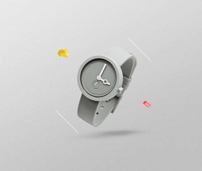 AARK Classic Grey Lead Watch