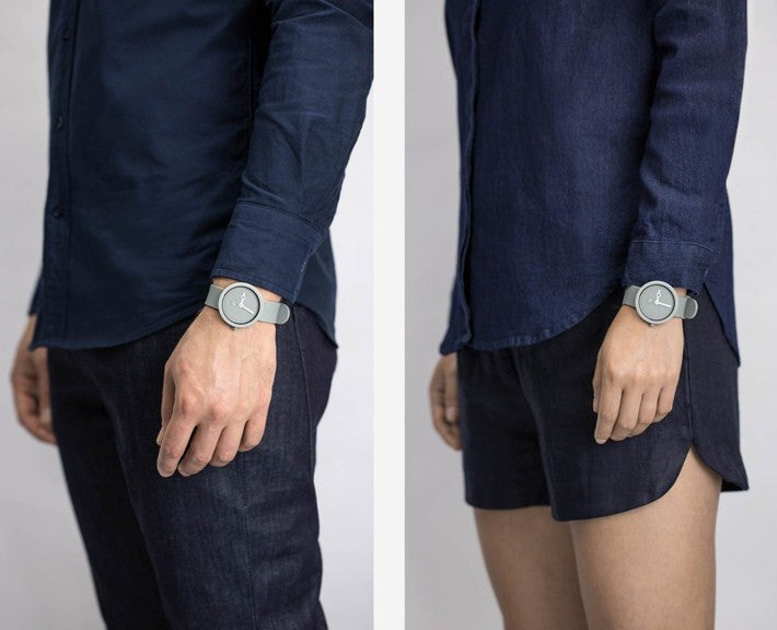 AARK Classic Grey Lead Watch