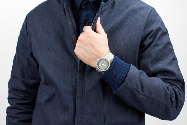 AARK Classic Grey Lead Watch
