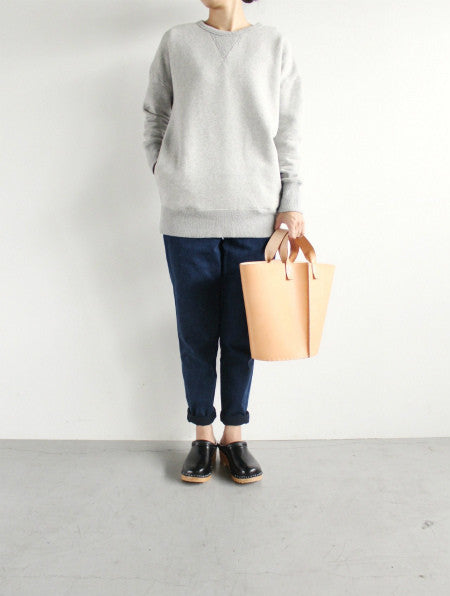 Hender Scheme Hand Sewn Bucket - natural