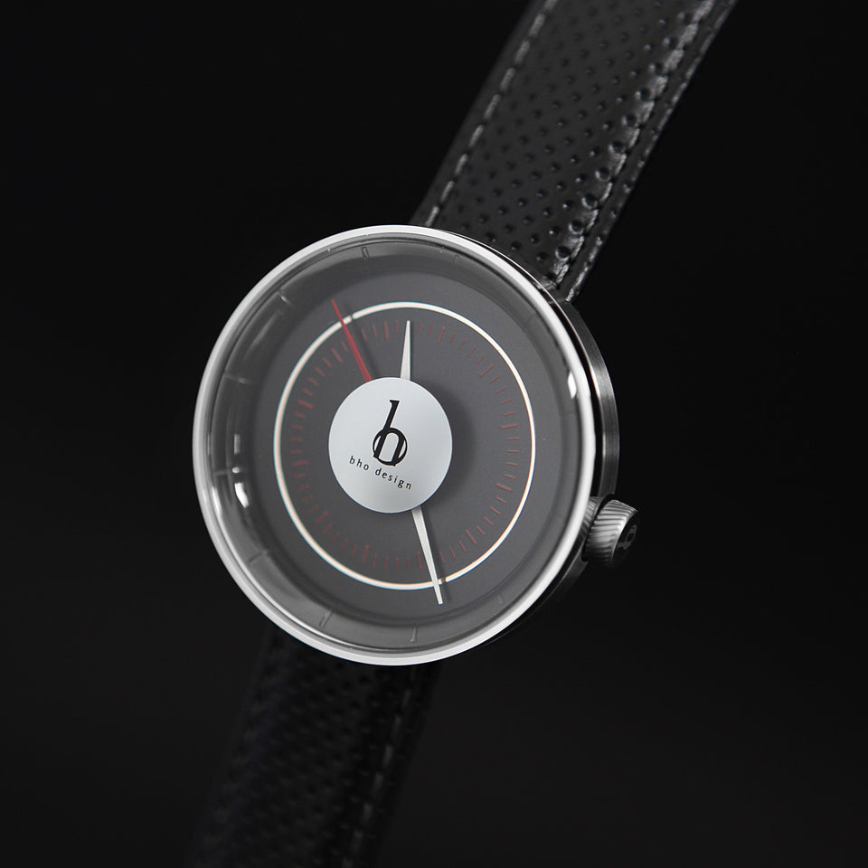 BHO Drive Mark-01 Watch: Maroon Red