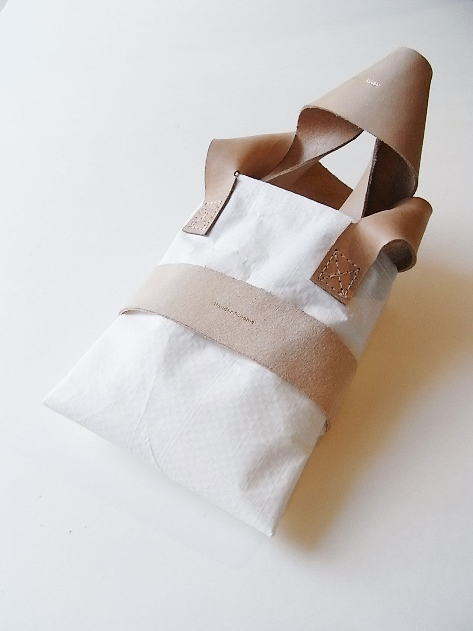 Hender Scheme Vinyl Bag - White
