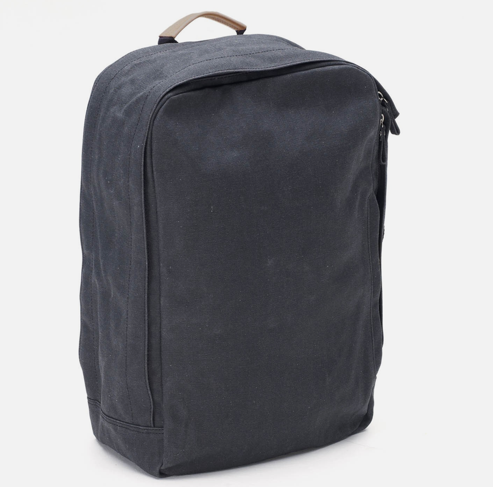 Qwstion Backpack: Washed Black