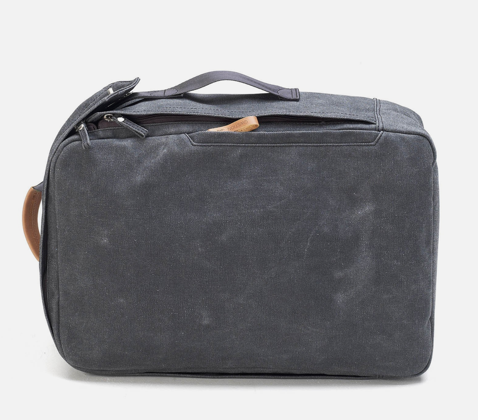Qwstion Backpack: Washed Black