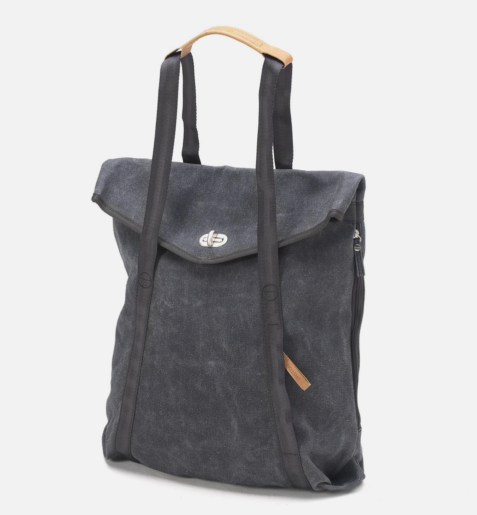 Qwstion Tote Bag: Washed Black