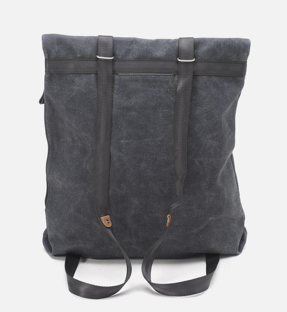 Qwstion Tote Bag: Washed Black