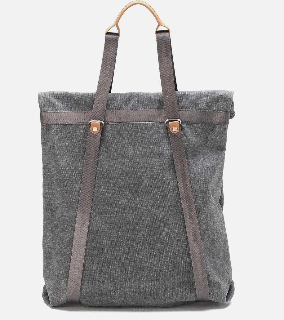 Qwstion Tote Bag: Washed Grey
