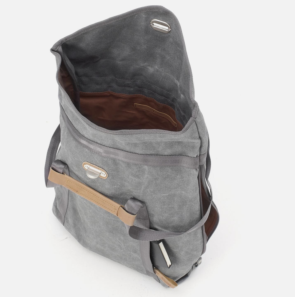 Qwstion Tote Bag: Washed Grey