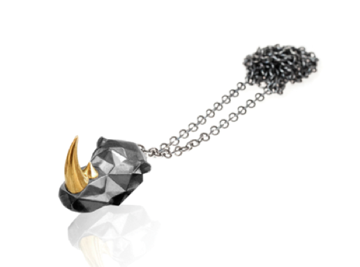 Thomas V Paris - Rhino Necklace