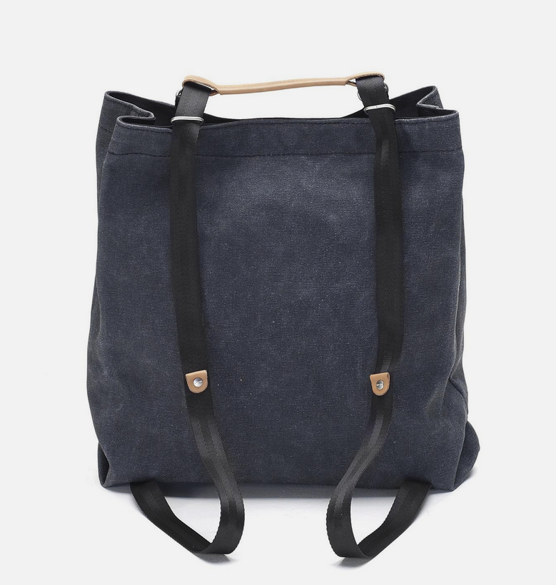 Qwstion Shopper: Washed Black