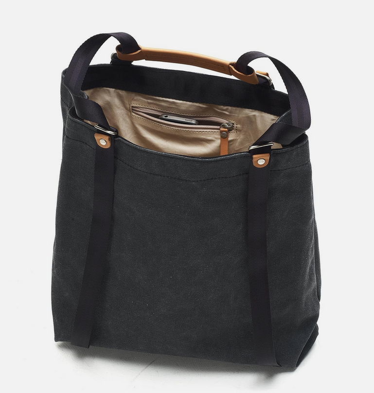 Qwstion Shopper: Washed Black