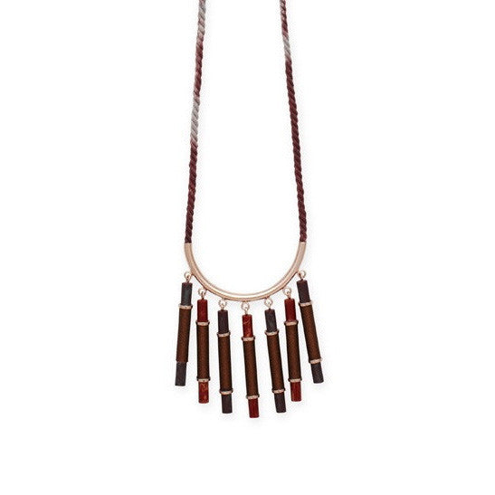 Elke Small Cascade Necklace (EKMM15C)