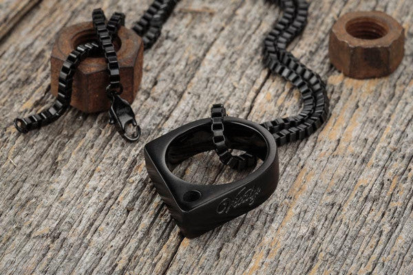 Vitaly Sua Necklace - Matte Black