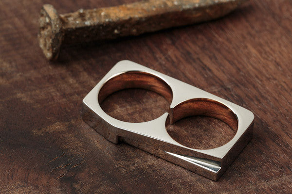 Vitaly Terra Two-Ring - Stainless Steel / Rose Gold