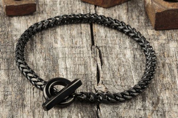 Vitaly Cirkel Bracelet - Matte Black
