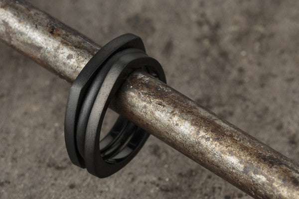 Vitaly Shapes Ring - Matte Black