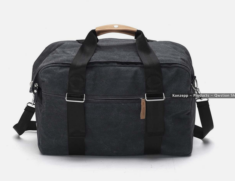 Qwstion Weekender: Washed Black