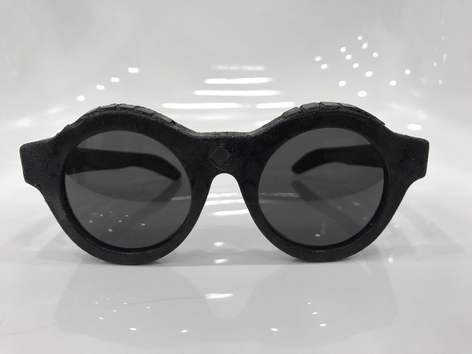 Kuboraum A1 Sunglasses - Ltd. Silver Burnt Inside Mask K0.01