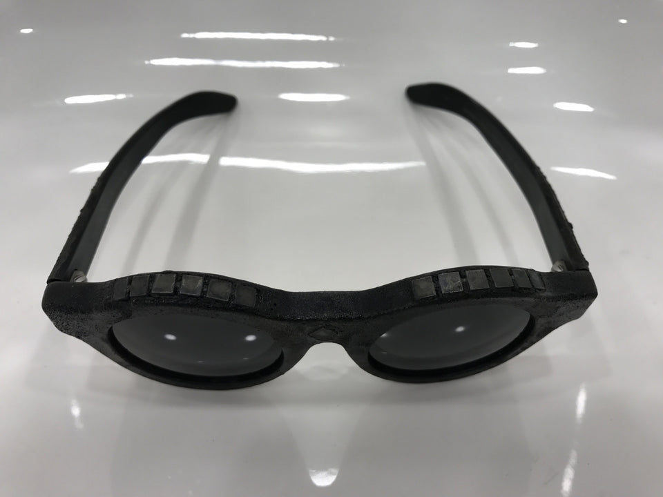 Kuboraum A1 Sunglasses - Ltd. Silver Burnt Inside Mask K0.01