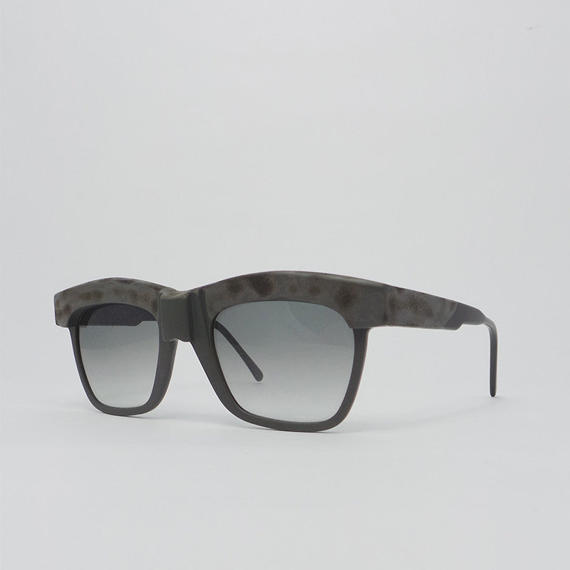 Kuboraum K6 Sunglasses  - K0.02 Gray Burnt Mask with Light Gray Lens