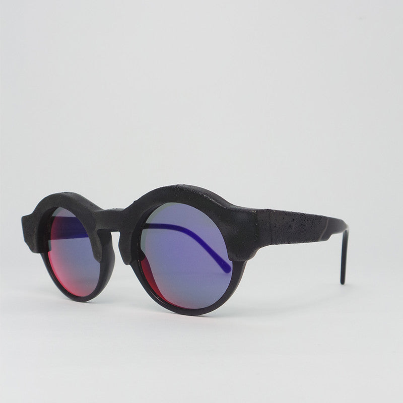 Kuboraum K9 Sunglasses K0.02 Black Burnt Mask with InfraRed Lens KONZEPP