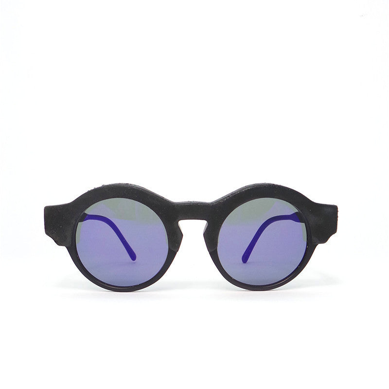 Kuboraum K9 Sunglasses - K0.02 Black Burnt Mask with InfraRed Lens