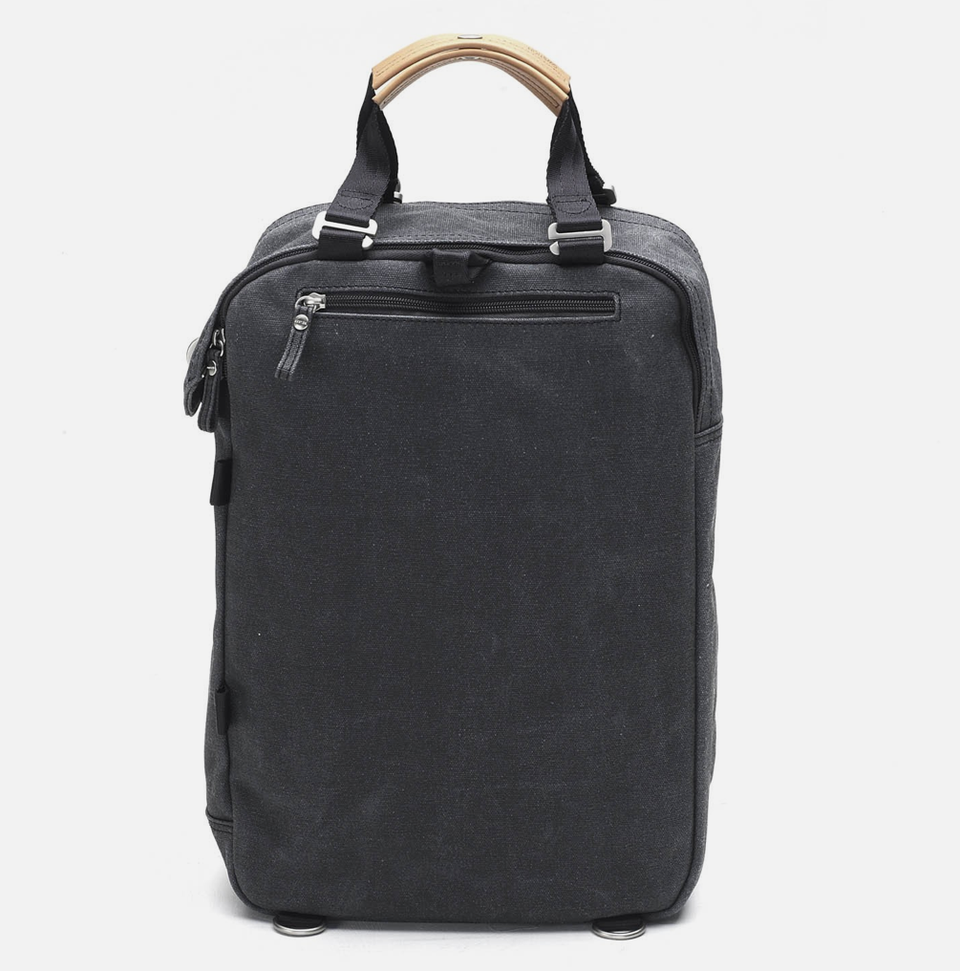 Qwstion Daypack: Washed Black