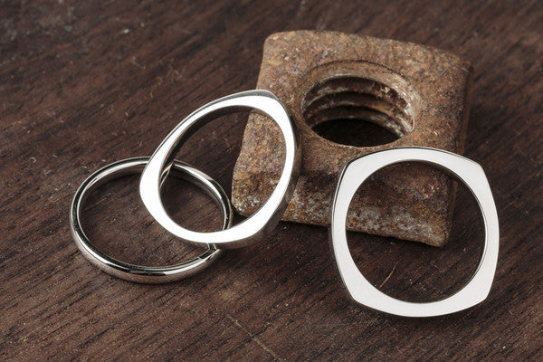 Vitaly Shapes Ring - Stainles Steel