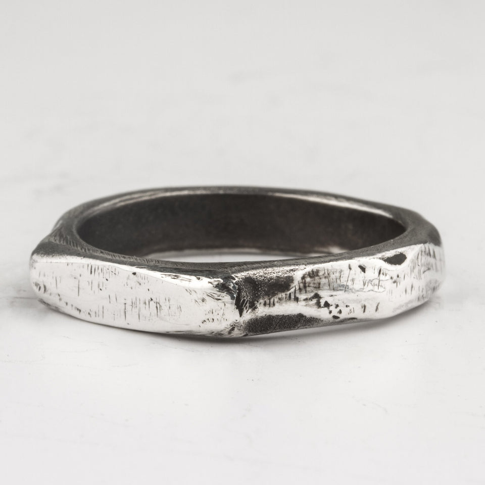 Henson Carved Stacker Ring