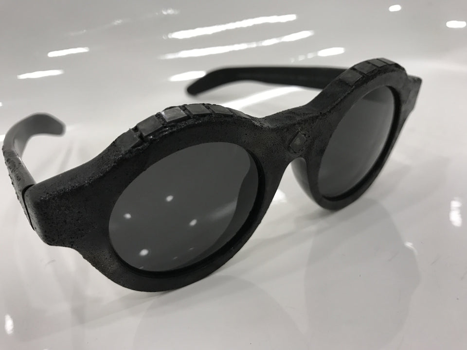 Kuboraum A1 Sunglasses - Ltd. Silver Burnt Inside Mask K0.01