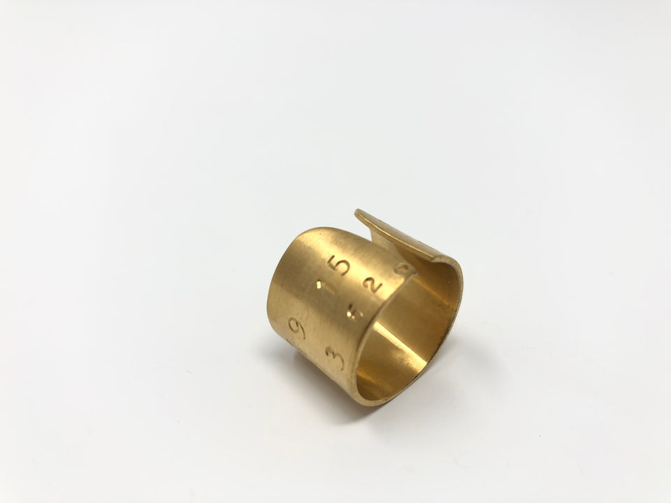 Lucieblanche Gadjo Collection: Gold Plated Ring
